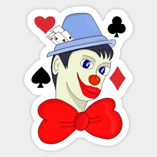 Playing and Laughing Sticker